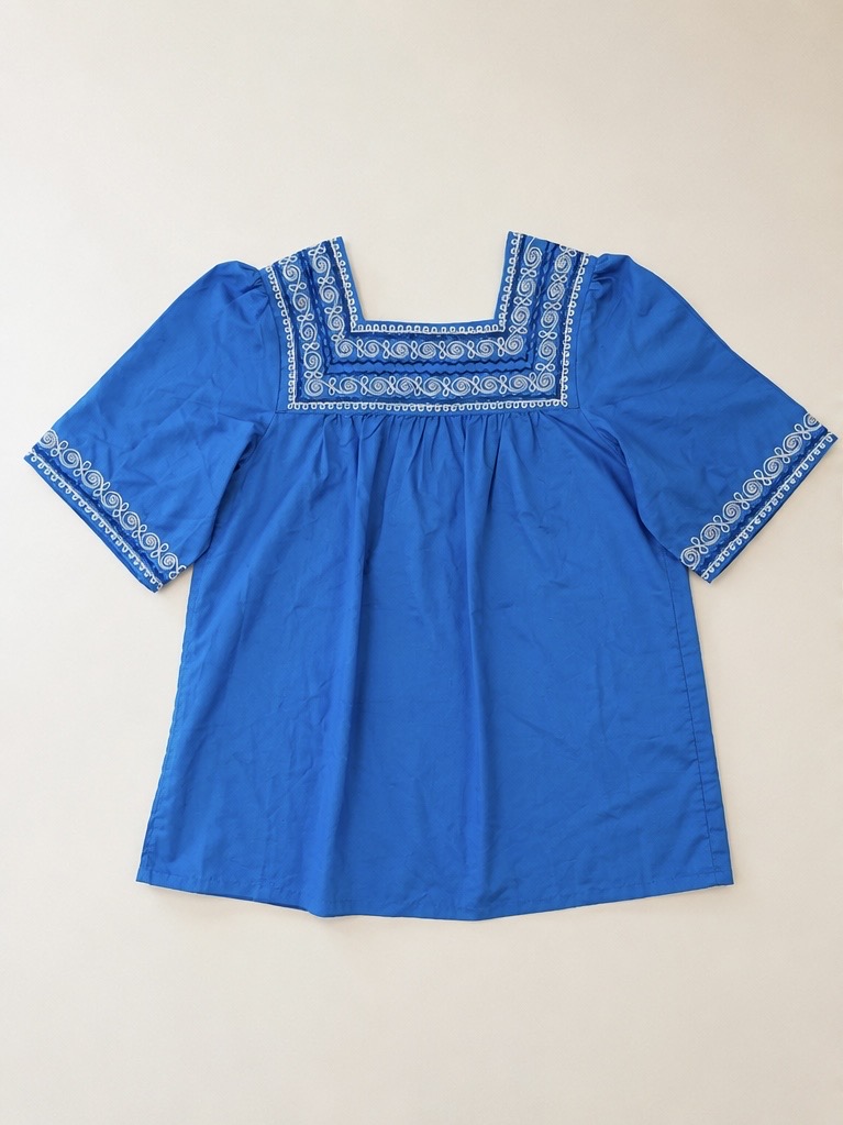 Tunique brodée arabesques – Image 2